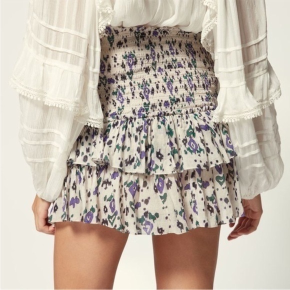 Isabel Marant Etoile Frinley Ruffle Skirt. 36